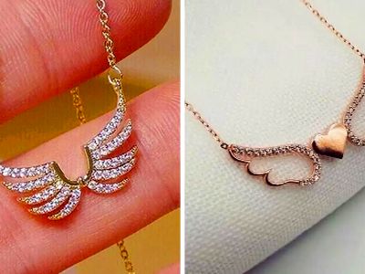 گردنبند بال فرشته؛ کلکسیونی از جذابیت و زیبایی برای هر سلیقه