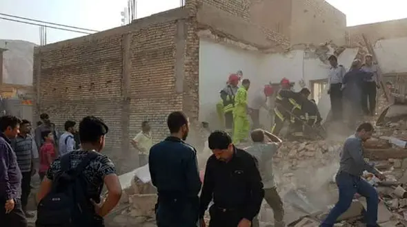 انفجار خونین واحد مسکونی در شهریار / تعدادی زیر آوار هستند+ عکس