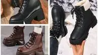 استایل خیابانی با بوت پلتفرم زنانه؛ جذابیت بی‌ پایان