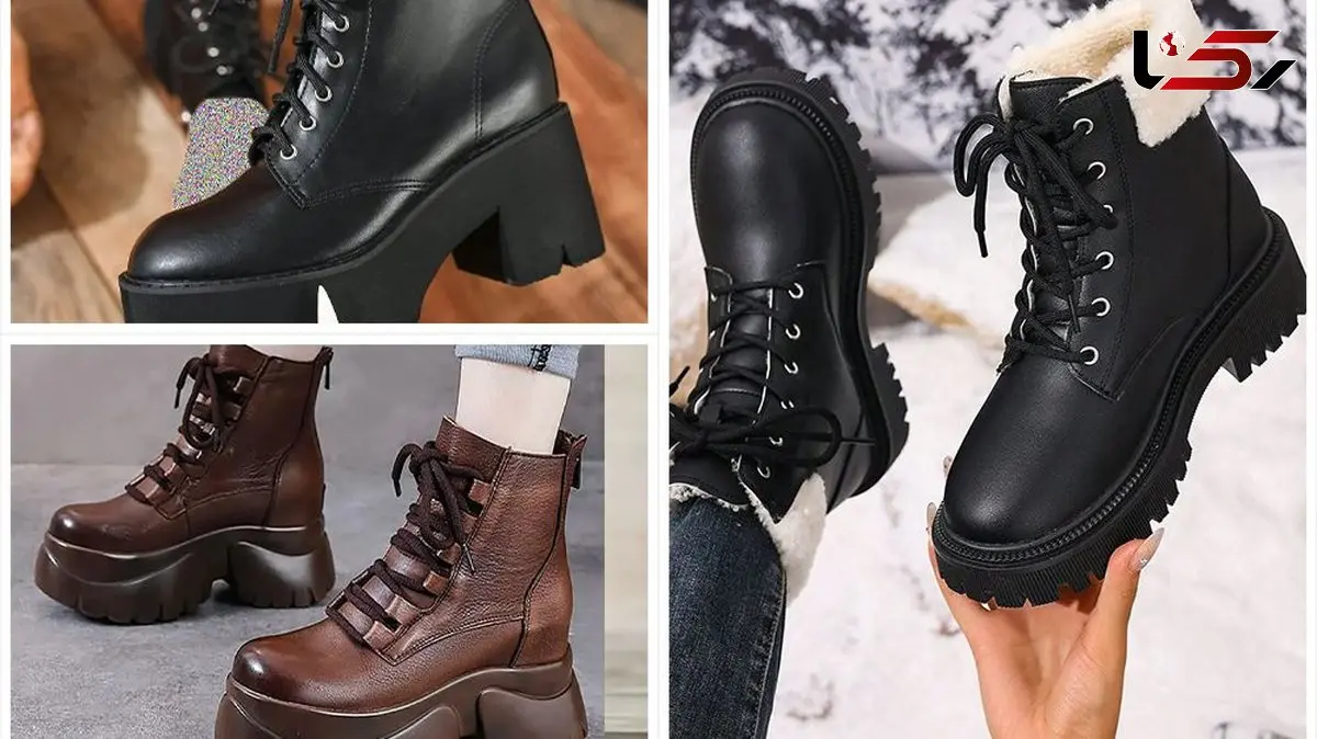 استایل خیابانی با بوت پلتفرم زنانه؛ جذابیت بی‌ پایان