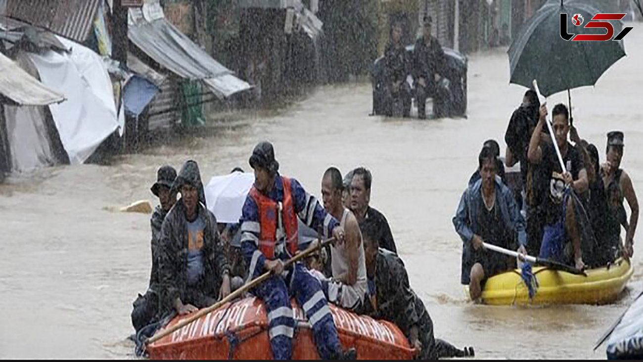 سیل در جنوب فیلیپین هزاران نفر را آواره کرد
