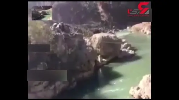 وحشتناک ترین مسیر برای رفتن دانش آموزان ابتدایی لردگانی به مدرسه + فیلم دلهر آور