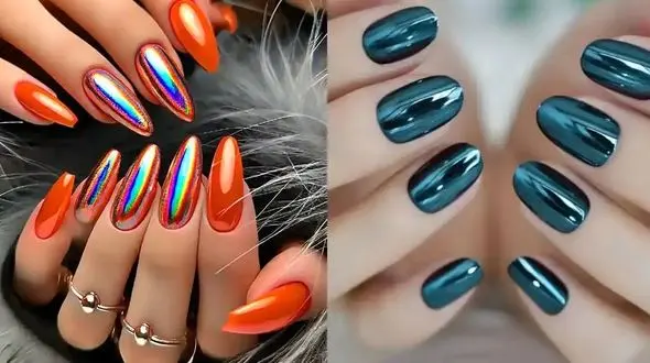 زیباترین مدل‌ های ناخن آینه‌ای 2025 که همه را شگفت‌ زده می‌ کند