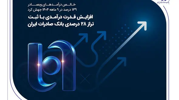 افزایش قدرت درآمدی با ثبت تراز ۲۸ درصدی بانک صادرات ایران