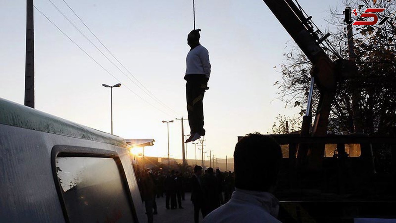 اولین عکس از اعدام مرد پلید در جهرم / صبح امروز در ملاء عام اجرا شد