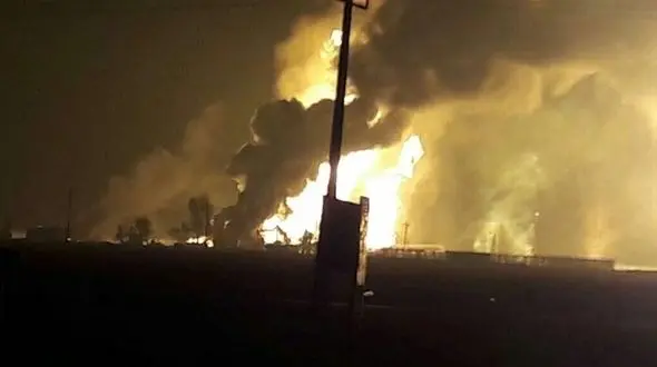 انفجار خونین مخزن آمونیاک در بابل
