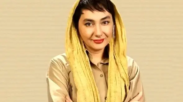 استایل جذاب هانیه توسلی در پشت صحنه سریال جدیدش