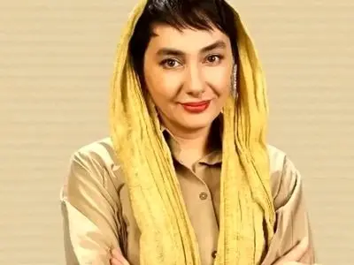 استایل جذاب هانیه توسلی در پشت صحنه سریال جدیدش