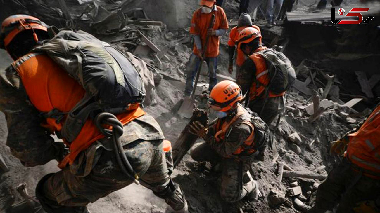 تصاویر هولناک از آتشفشان در گواتمالا / آمار قربانیان به 100 تن  رسید 