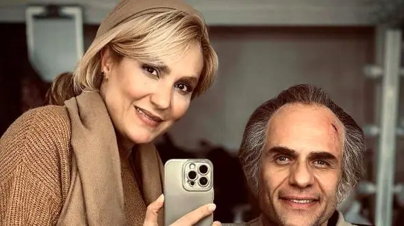 فیلم/ مراحل گریم بابک حمیدیان (جمشید نجات) در سریال تاسیان 