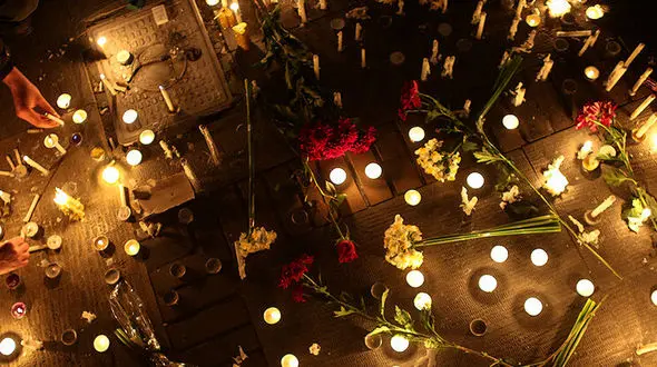 همدردی دانشجویان و مردم با خانواده جانباختگان هواپیمای اوکراینی