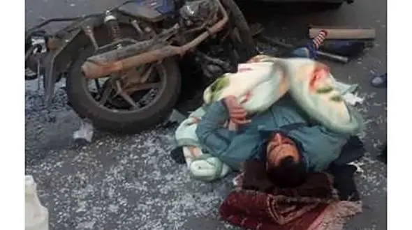 عکس جنازه مرد تهرانی در میدان قزوین / روز گذشته رخ داد