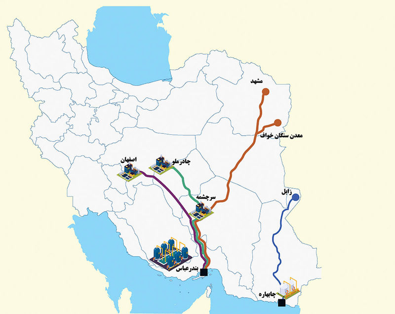 انتقال آب خلیج فارس 2