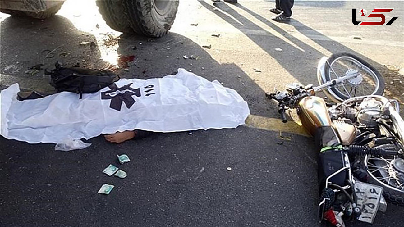 مرگ هولناک 2 مرد و یک زن در صحنه تک چرخ زدن با موتور در کرمان