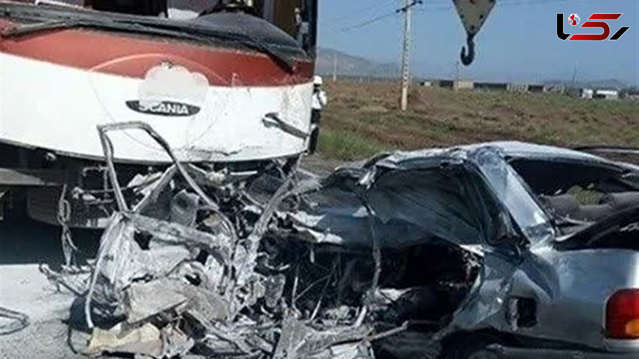 4 کشته در تصادف هولناک پژو با نیسان در خوزستان + جزییات