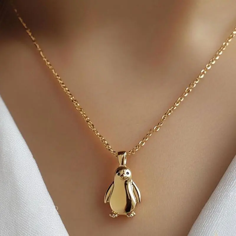 گردنبند با طرح حیوانات (پنگوئن)