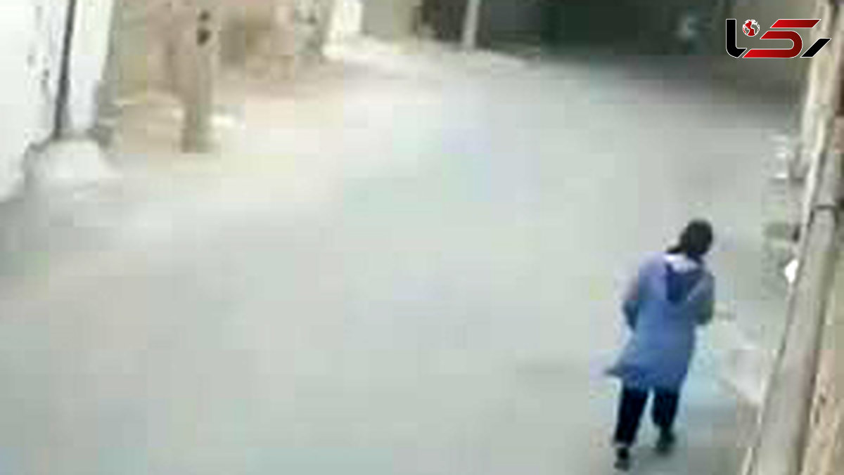 فیلم لحظه زورگیری وحشیانه از دختر دزفولی