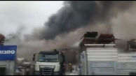  کارخانه‌ای در «بت‌یام» تل‌آویو در کام آتش سوخت