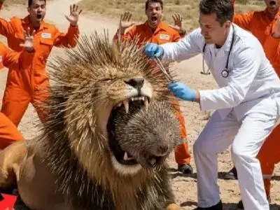 شیر و جوجه تیغی: داستان حیرت‌ انگیز حیات وحش مصنوعی