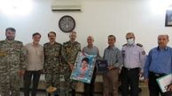 دیدار فرماندهان پدافند هوایی با ۱۶ خانواده شهید ارتش در قم