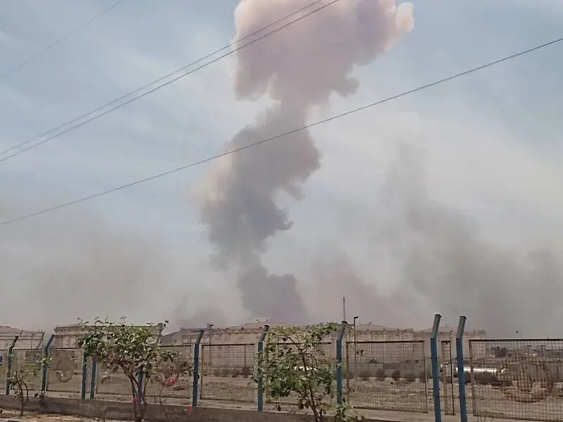 انفجار در اسکله