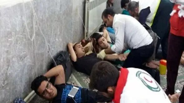 مسمومیت مرموز 50 نفر از اهالی یک محله در بجنورد + عکس