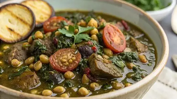 طرز تهیه قورمه سبزی رشتی؛ خورش اصیل و خوش‌ عطر گیلانی