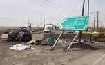 تصادف مرگبار در جاده خاوران / 2 نفر در دم کشته شدند