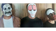 3 نوجوان با نقاب های عجیب در خیابان های مشهد چه می کردند + عکس