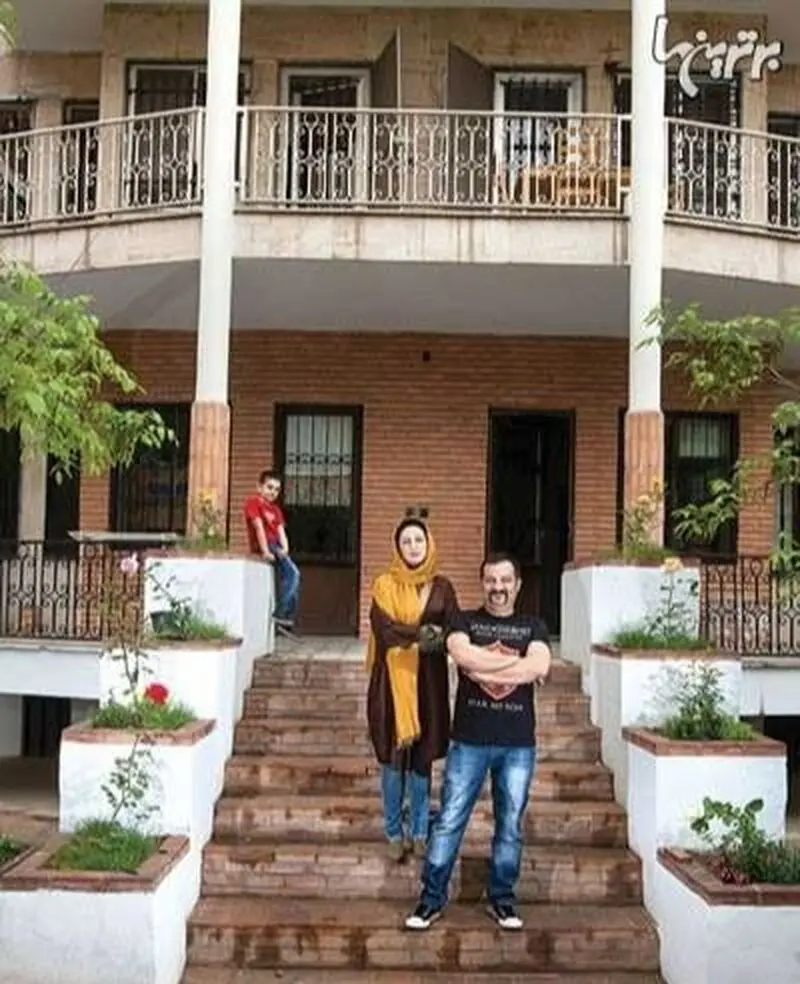 تصویری از جزئیات دکوراسیون چوبی منزل شقایق دهقان