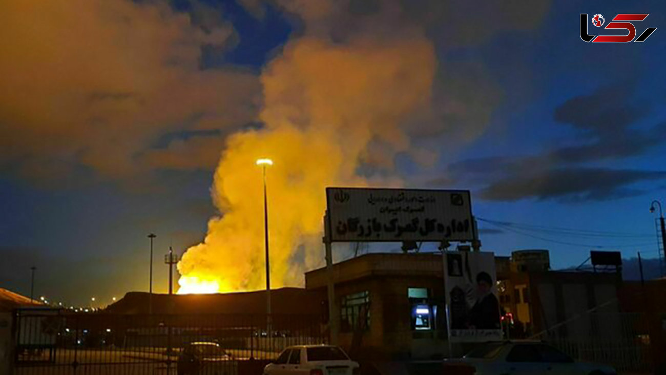 انفجار خط لوله گاز صادراتی ایران به ترکیه در نزدیکی مرز بازرگان + فیلم و عکس