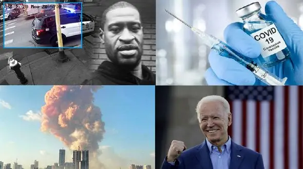 مهم ترین رخ دادهای جهان در سال 99 + عکس