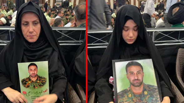 فیلم /  همسر شهید پلیس حمیدرضا ذبیحی : 5 ماه بود زیر یک سقف رفته بودیم ! / تنهایی خواستگاری ام آمده بود