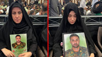 فیلم /  همسر شهید پلیس حمیدرضا ذبیحی : 5 ماه بود زیر یک سقف رفته بودیم ! / تنهایی خواستگاری ام آمده بود