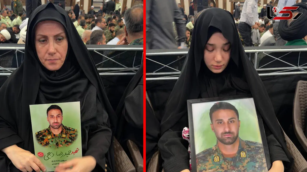 فیلم /  همسر شهید پلیس حمیدرضا ذبیحی : 5 ماه بود زیر یک سقف رفته بودیم ! / تنهایی خواستگاری ام آمده بود
