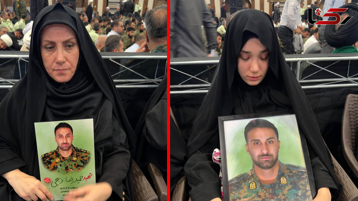 فیلم / همسر شهید پلیس حمیدرضا ذبیحی : 5 ماه بود زیر یک سقف رفته بودیم ! / تنهایی خواستگاری ام آمده بود