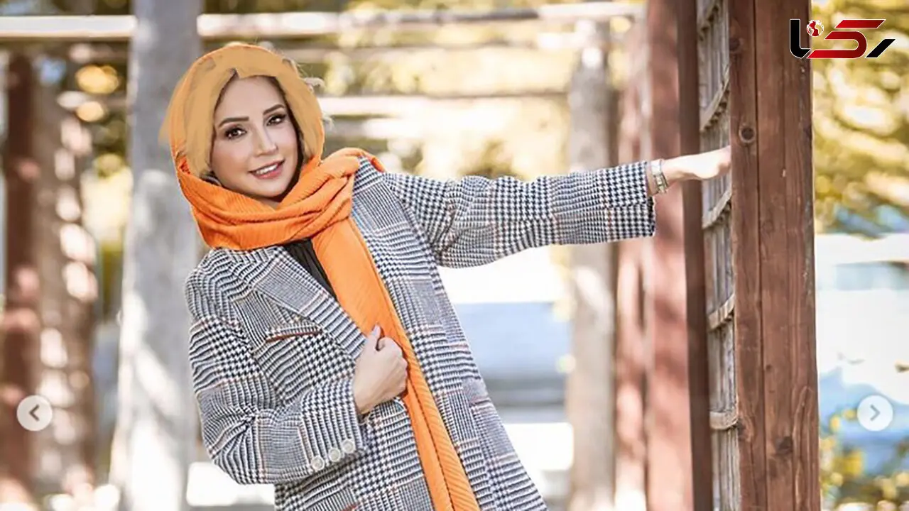 زرافه صورتی وسط تفریح شبنم قلی‌خانی! قاب متفاوتی که حسابی جلب توجه کرد