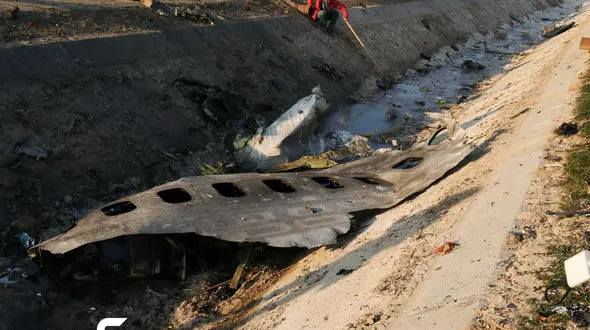 تشییع جان باختگان سقوط هواپیمای اوکراینی در کیف + فیلم 