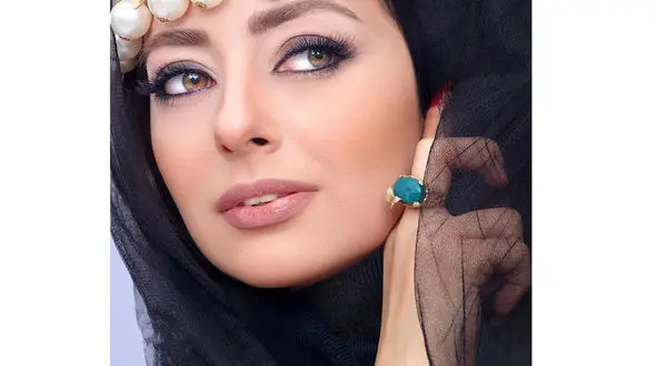  عکس جنجالی نفیسه روشن در کنار مجری معروف / خنده های خانم بازیگر+عکس 