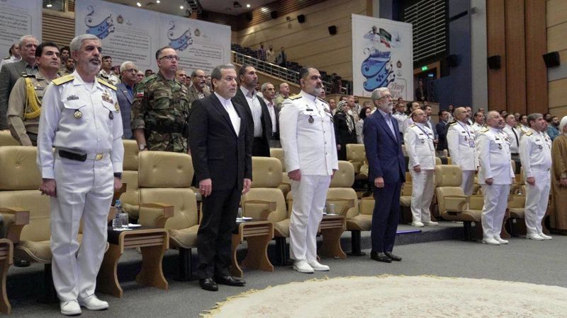 آیین بزرگداشت روز نیروی دریایی راهبردی ارتش جمهوری اسلامی ایران با حضور سیدعباس عراقچی وزیر امور خارجه،