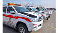 واگذاری 170 دستگاه آمبولانس و 200 دستگاه خودروی نجات به هلال احمر
