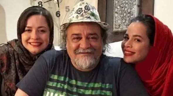 مهراوه و ملیکا شریفی نیا عزادار شدند/ دیشب پدرم پر کشید!