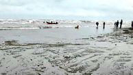  واژگونی قایق صیادان در امواج خروشان ساحل انزلی / یک صیاد ناپدید شد