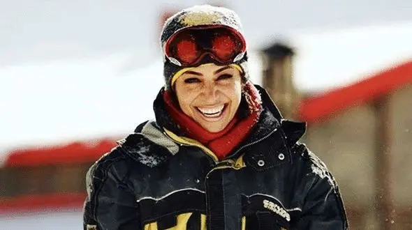 ساناز سماواتی با لباس اسکی + عکس 