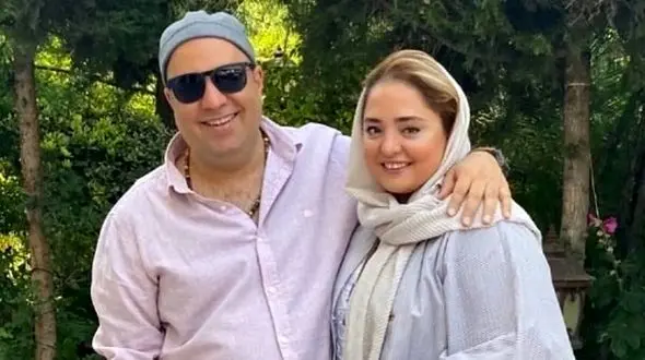 ابراز علاقه ی ناب و خاص علی اوجی به همسرش نرگس محمدی// مردای ایرانی یاد بگیرن!