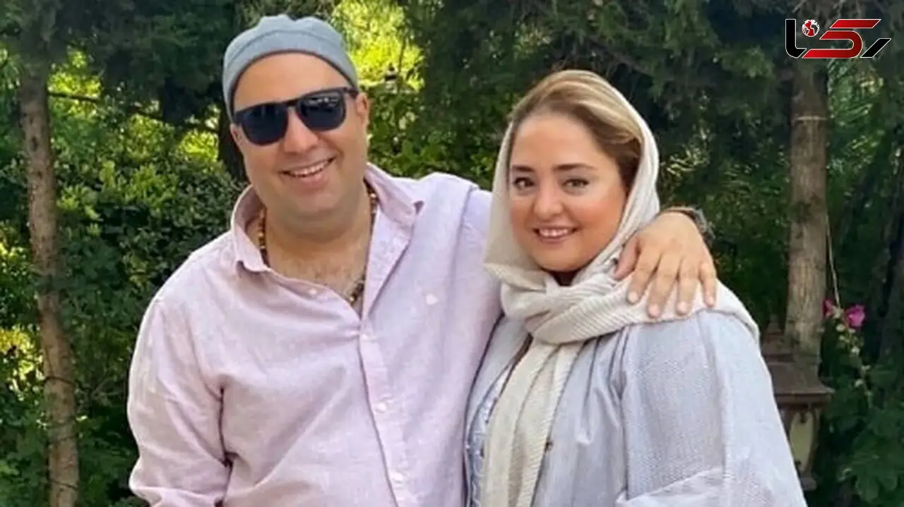 ابراز علاقه ی ناب و خاص علی اوجی به همسرش نرگس محمدی// مردای ایرانی یاد بگیرن!
