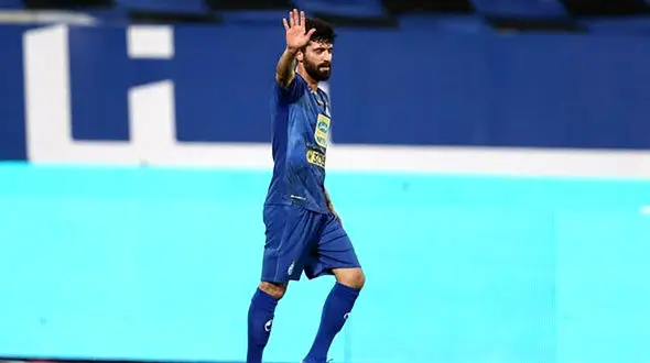 گل اول استقلال به سپاهان توسط محمد دانشگر+فیلم