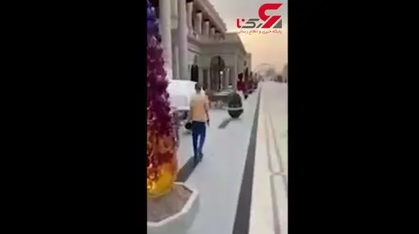 خیابانی در قطر با سیستم خنک‌کننده+فیلم