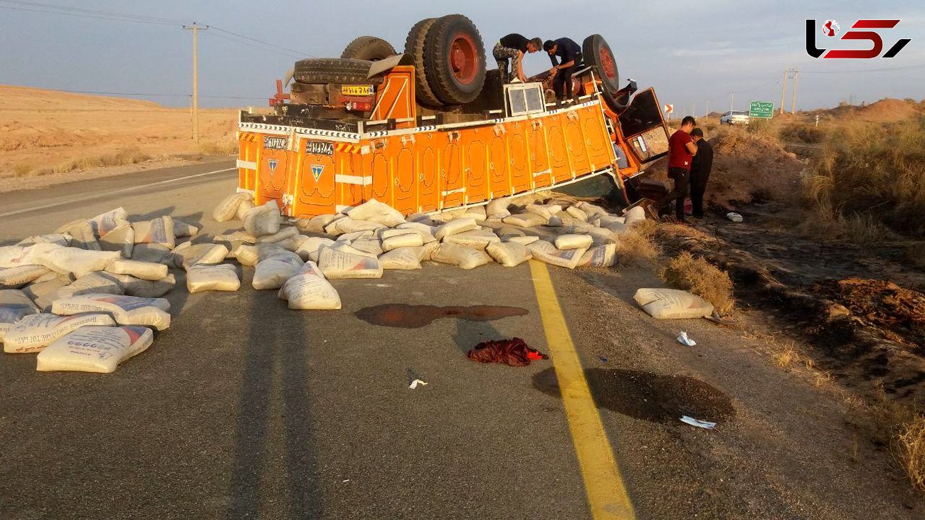 عجیب ترین عکس از یک حادثه در بجستان + جزییات