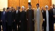 تجدید میثاق رییس جمهور و اعضای هیات دولت با آرمان های امام راحل